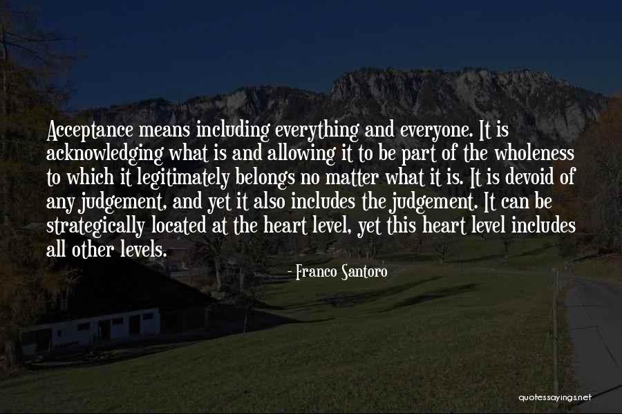 Heart Belongs Quotes By Franco Santoro