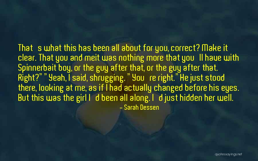 Heart Breking Quotes By Sarah Dessen Heart Breking Quotes By Sarah Dessen