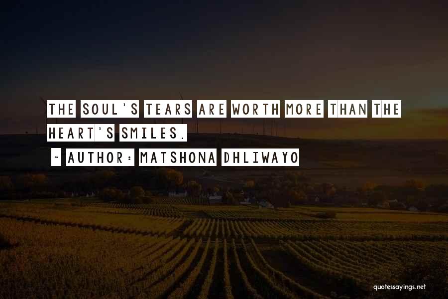 Heart Broken And Sad Quotes By Matshona Dhliwayo