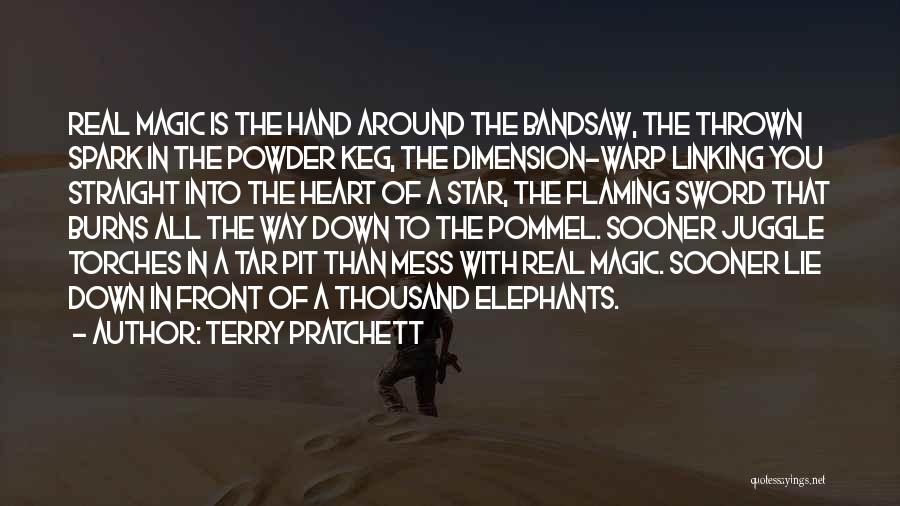 Heart Burns Quotes By Terry Pratchett