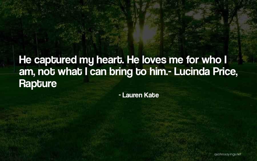 Heart Captured Quotes By Lauren Kate