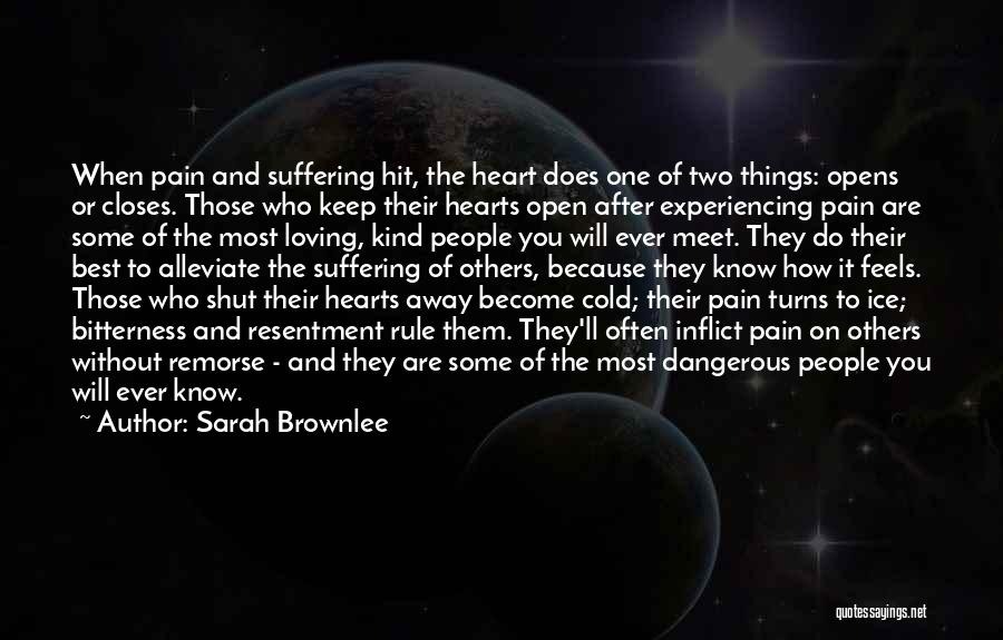 Heart Cold As Ice Quotes By Sarah Brownlee