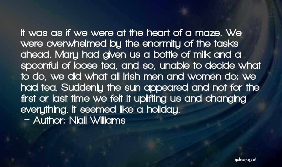 Heart Decide Quotes By Niall Williams