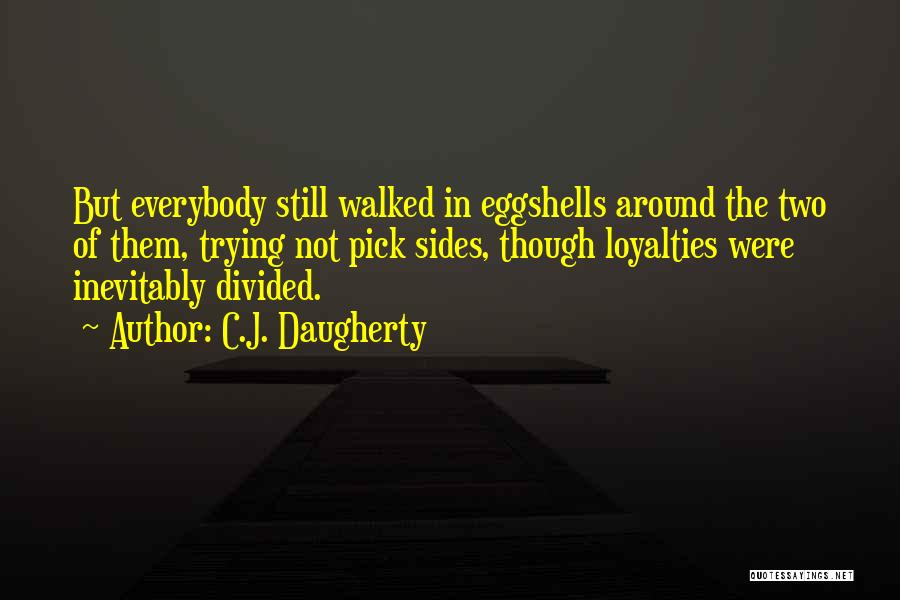 Heart Divided Quotes By C.J. Daugherty