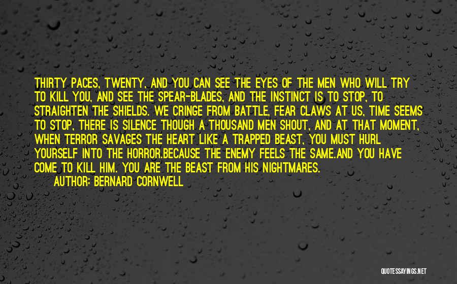Heart Feels Quotes By Bernard Cornwell