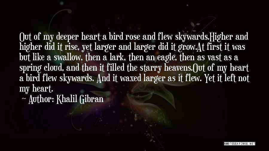 Heart Filled Quotes By Khalil Gibran
