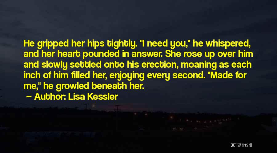 Heart Filled Quotes By Lisa Kessler