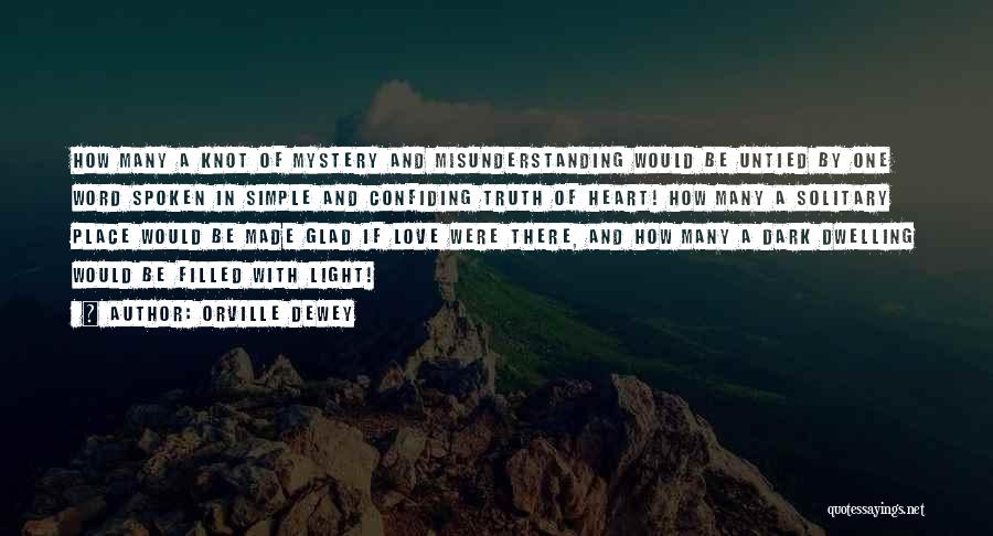 Heart Filled With Love Quotes By Orville Dewey