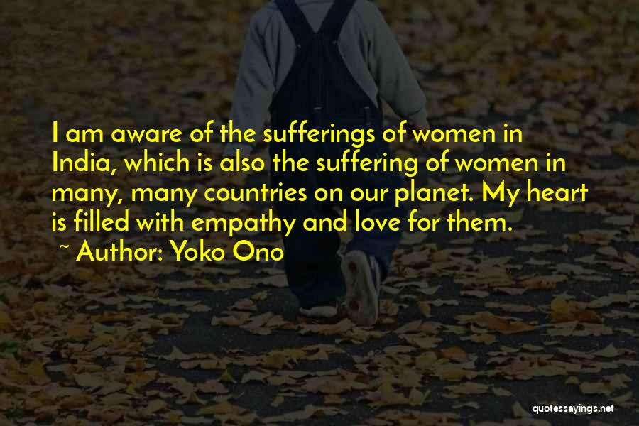 Heart Filled With Love Quotes By Yoko Ono