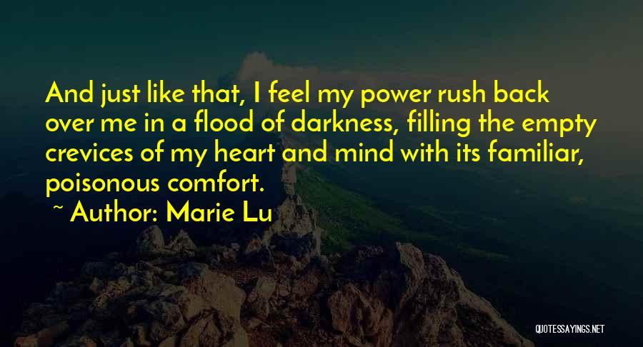 Heart Filling Quotes By Marie Lu