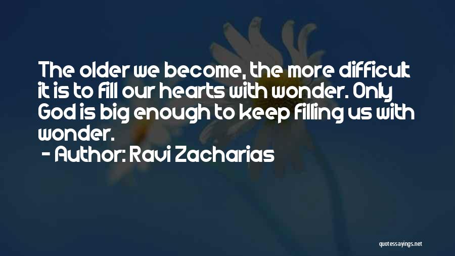 Heart Filling Quotes By Ravi Zacharias