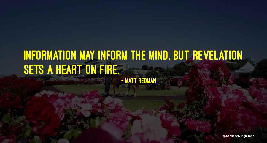 Heart Fire Quotes By Matt Redman