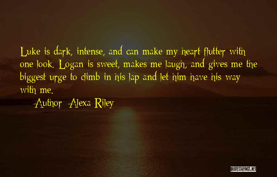 Heart Flutter Quotes By Alexa Riley