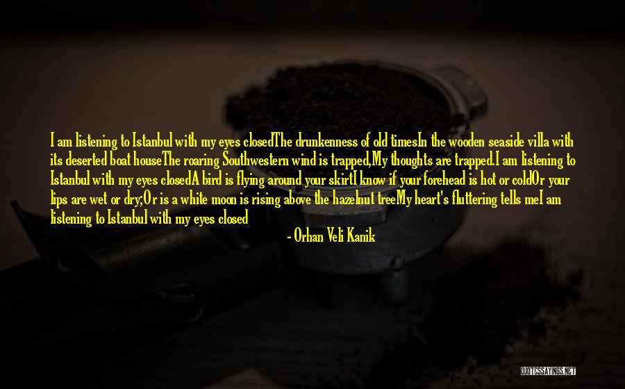 Heart Fluttering Quotes By Orhan Veli Kanik