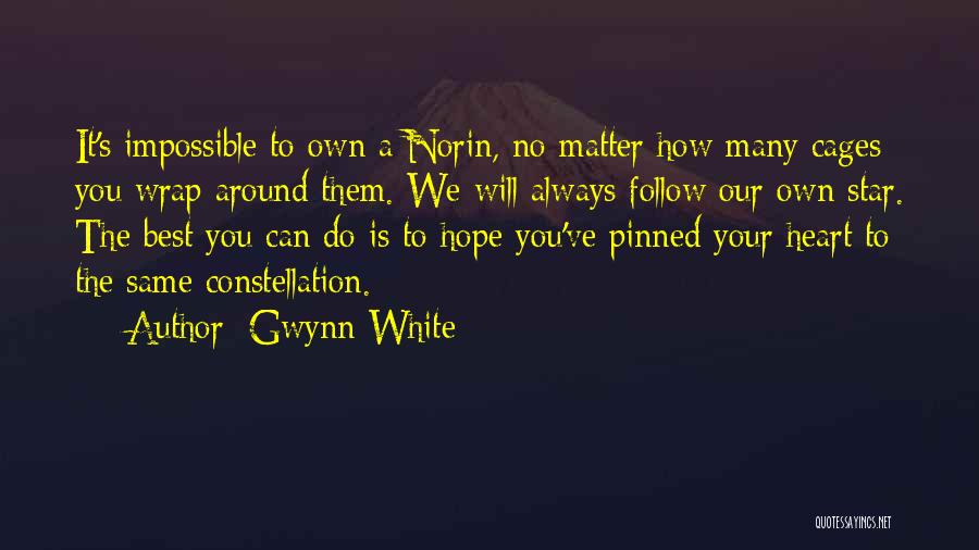 Heart Follow Quotes By Gwynn White