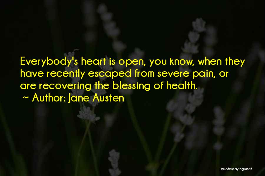 Heart Health Quotes By Jane Austen