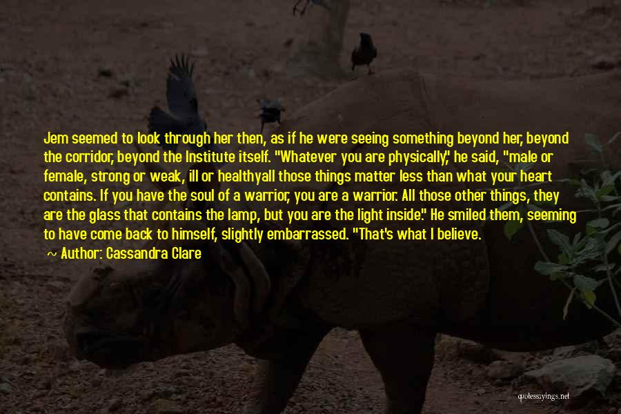 Heart Healthy Quotes By Cassandra Clare