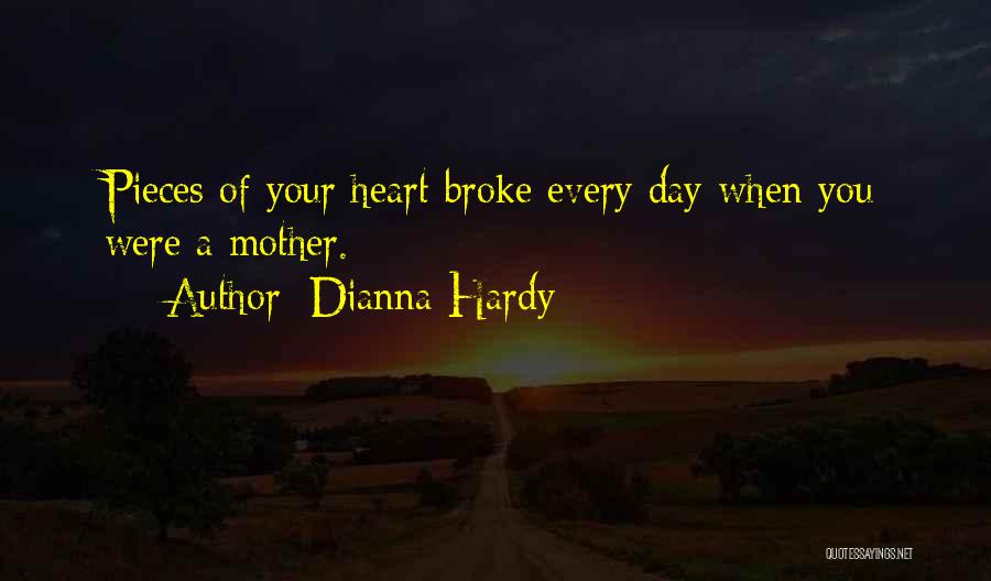 Heart Hurts Love Quotes By Dianna Hardy