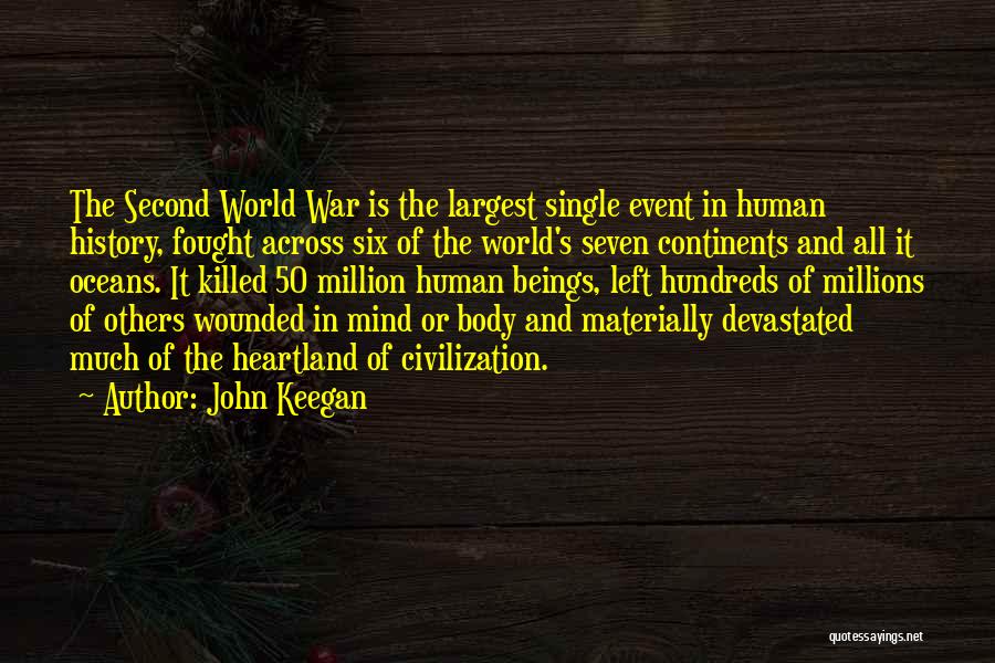 Heart In The Ocean Quotes By John Keegan