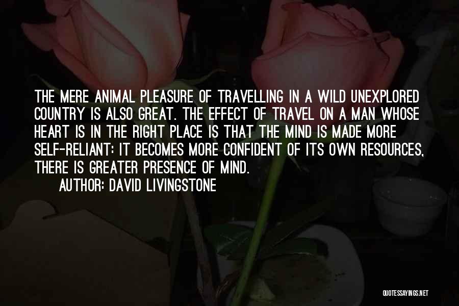 Heart In The Right Place Quotes By David Livingstone