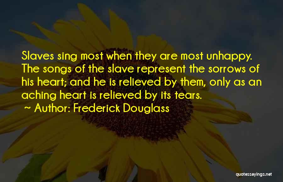 Heart Is Aching Quotes By Frederick Douglass