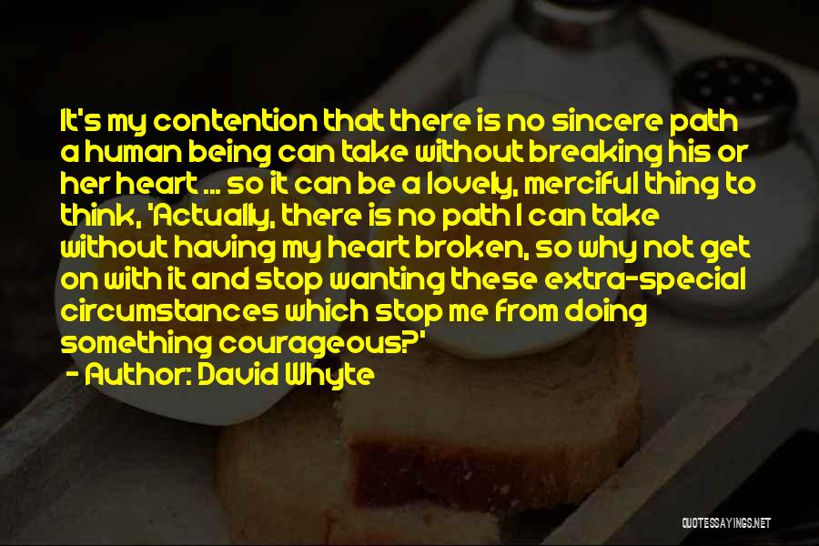 Heart Is Breaking Quotes By David Whyte