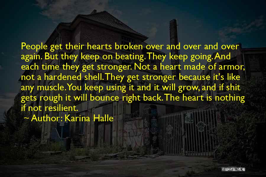 Heart Is Broken Quotes By Karina Halle
