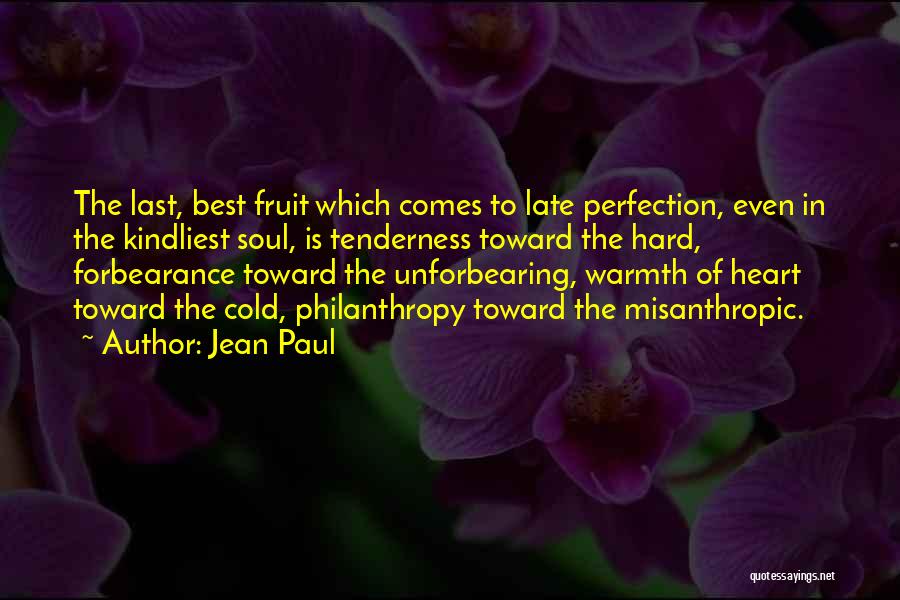 Heart Is Cold Quotes By Jean Paul