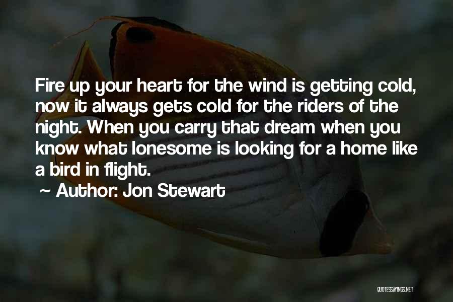 Heart Is Cold Quotes By Jon Stewart