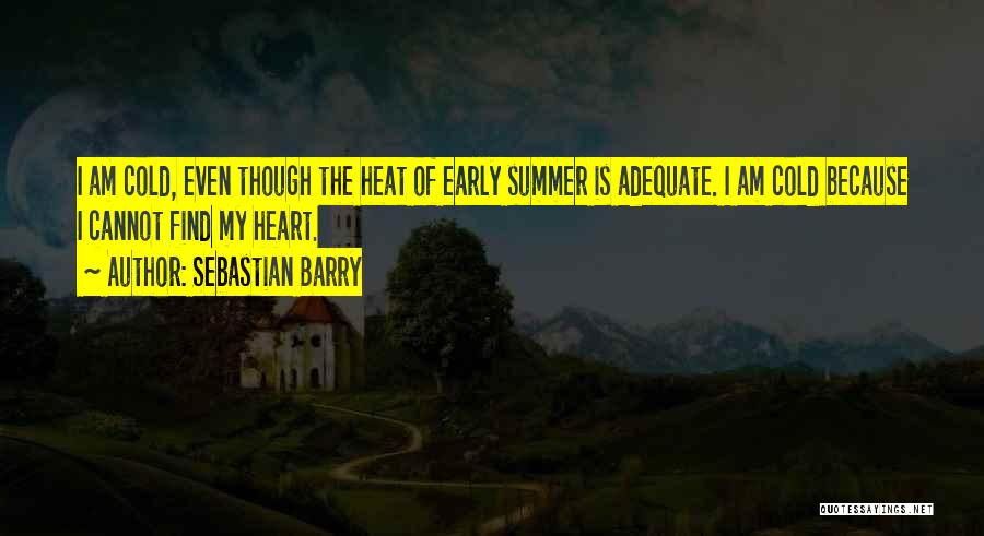 Heart Is Cold Quotes By Sebastian Barry