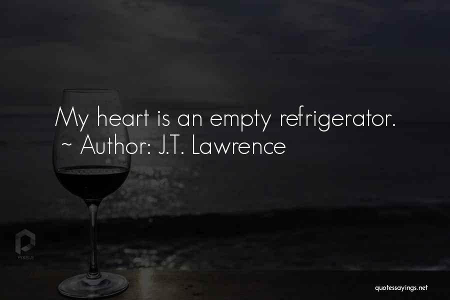 Heart Is Empty Quotes By J.T. Lawrence