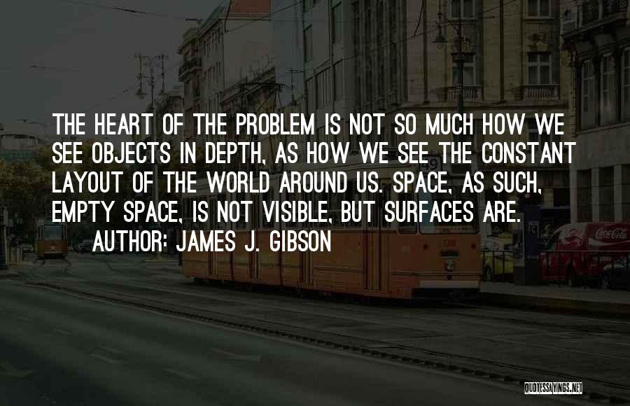 Heart Is Empty Quotes By James J. Gibson