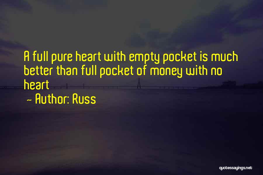 Heart Is Empty Quotes By Russ