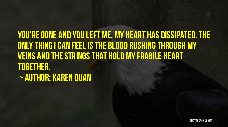 Heart Is Fragile Quotes By Karen Quan