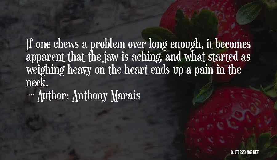 Heart Is Heavy Quotes By Anthony Marais