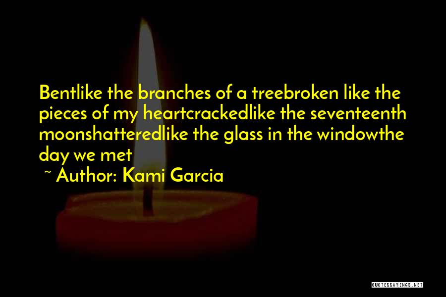 Heart Is Like A Glass Quotes By Kami Garcia