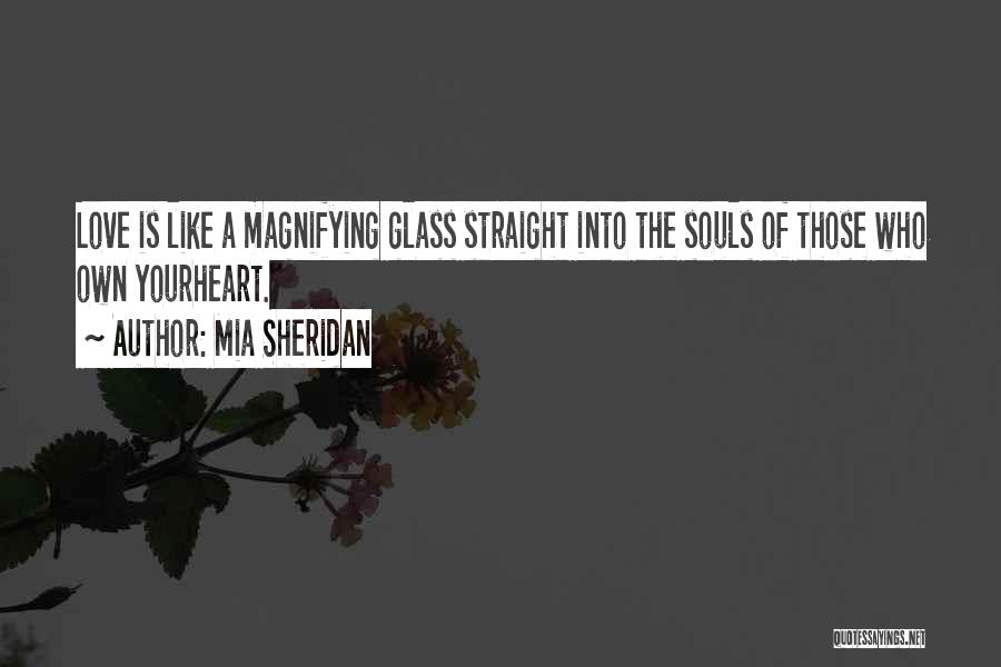 Heart Is Like A Glass Quotes By Mia Sheridan