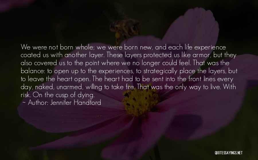 Heart Lines Quotes By Jennifer Handford