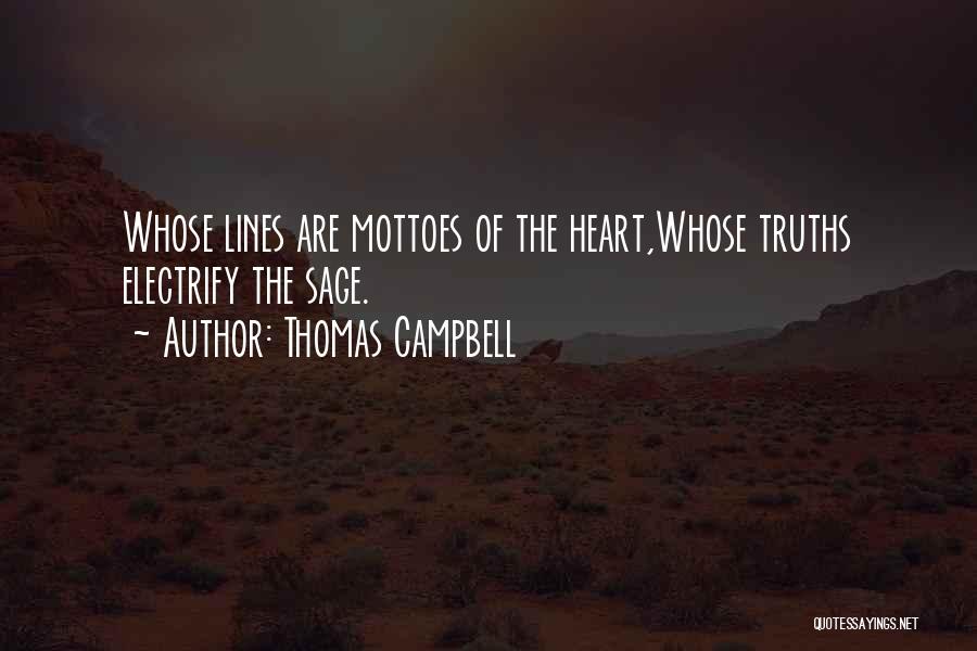 Heart Lines Quotes By Thomas Campbell