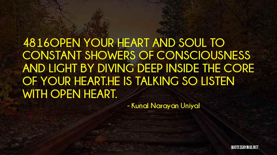 Heart Listen Quotes By Kunal Narayan Uniyal