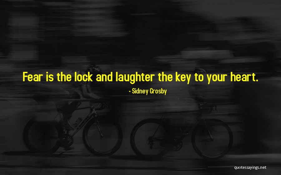 Heart Lock Key Quotes By Sidney Crosby