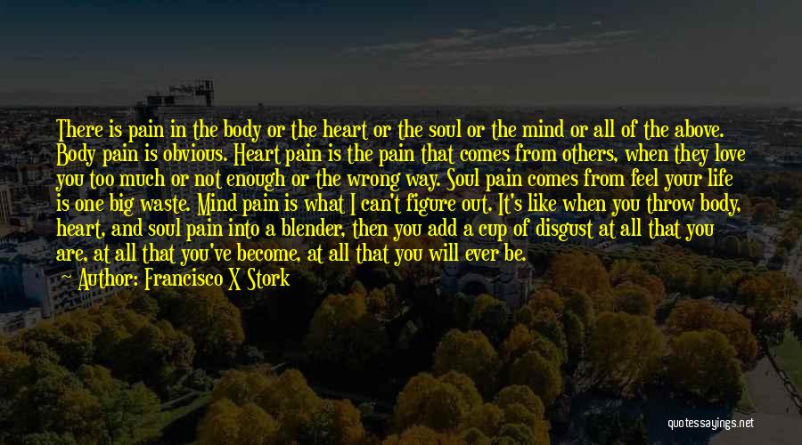 Heart Mind Body Soul Quotes By Francisco X Stork