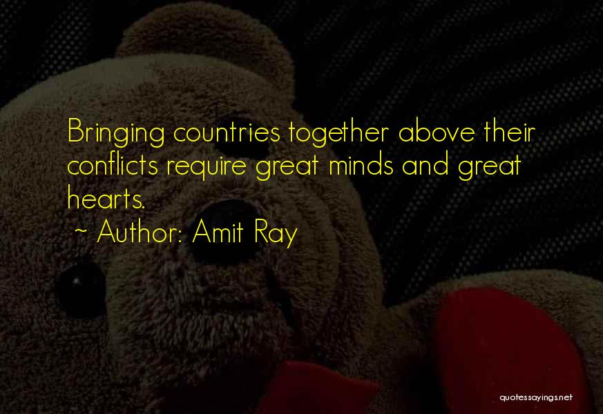 Heart Mind Conflict Quotes By Amit Ray