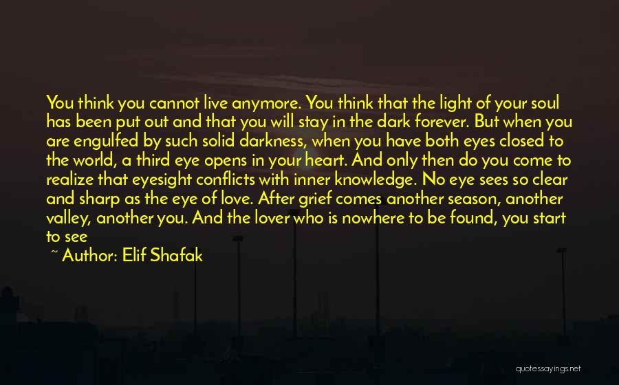 Heart Of Darkness Dark And Light Quotes By Elif Shafak