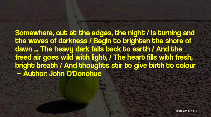 Heart Of Darkness Dark And Light Quotes By John O'Donohue