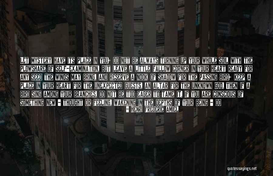 Heart Of Darkness Quotes By Henri Frederic Amiel Heart Of Darkness Quotes By Henri Frederic Amiel