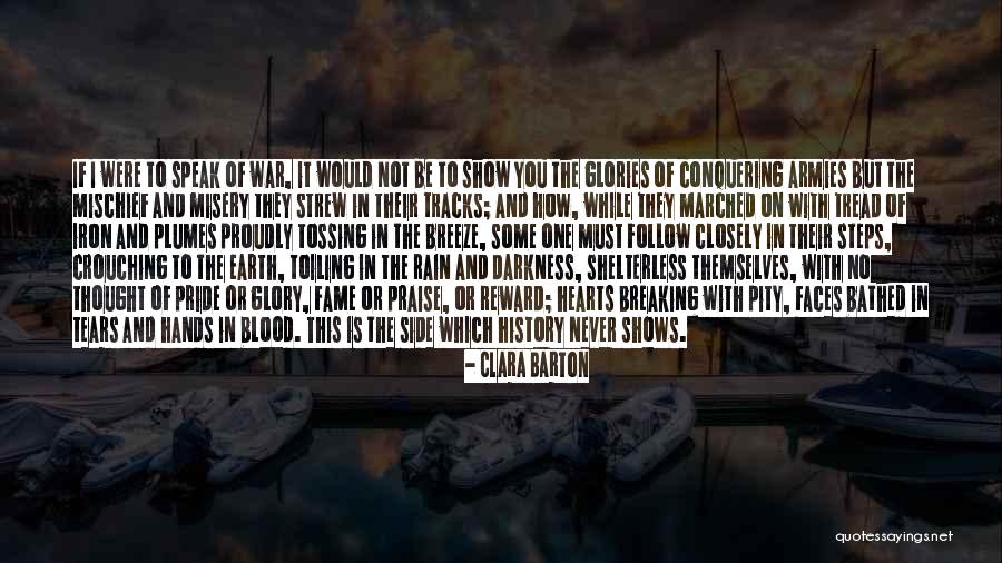 Heart Of Iron Quotes By Clara Barton Heart Of Iron Quotes By Clara Barton