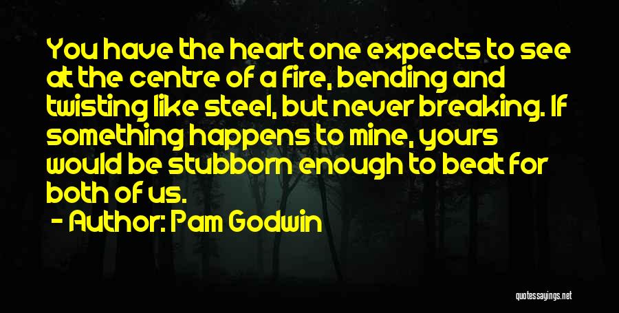 Heart Of Steel Quotes By Pam Godwin