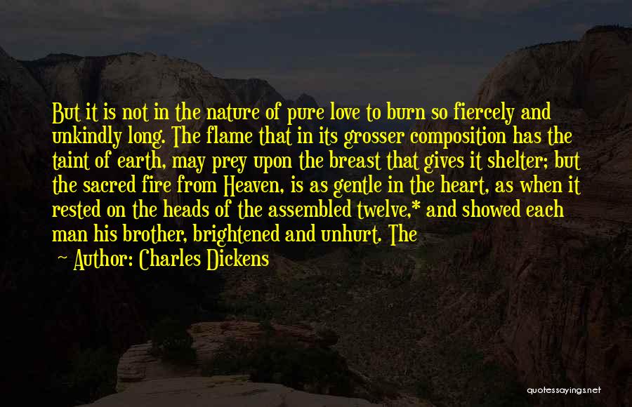 Heart On Fire Quotes By Charles Dickens