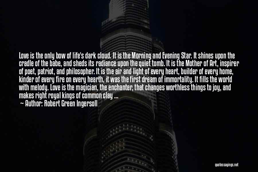 Heart On Fire Quotes By Robert Green Ingersoll